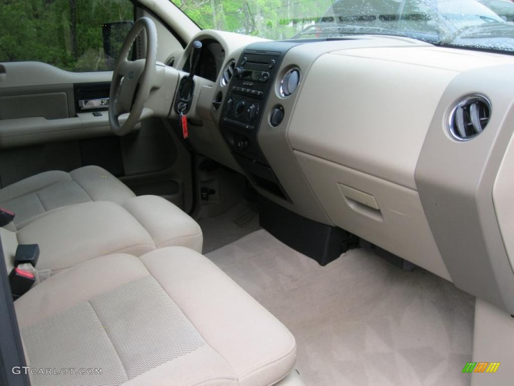 2005 F150 XLT Regular Cab - Dark Stone Metallic / Tan photo #19