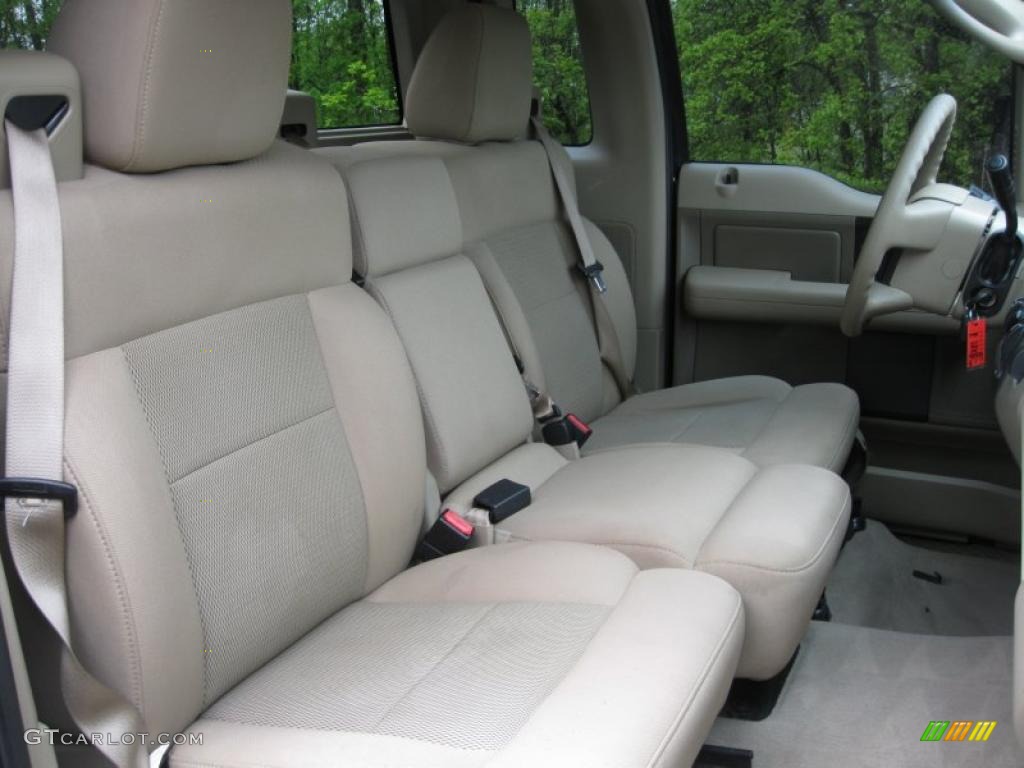 2005 F150 XLT Regular Cab - Dark Stone Metallic / Tan photo #20