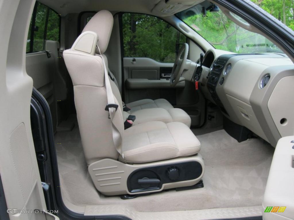 2005 F150 XLT Regular Cab - Dark Stone Metallic / Tan photo #21