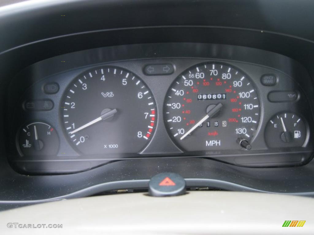 1999 Mercury Mystique LS Gauges Photos