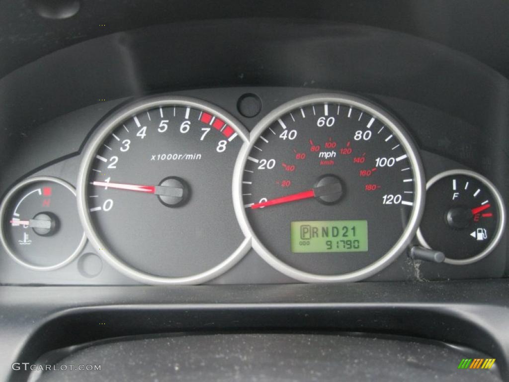 2005 Mazda Tribute i 4WD Gauges Photo #49883183