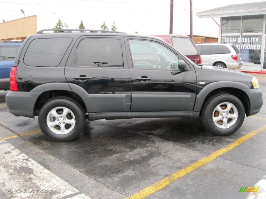 Mystic Black 2005 Mazda Tribute i 4WD Exterior Photo #49883213