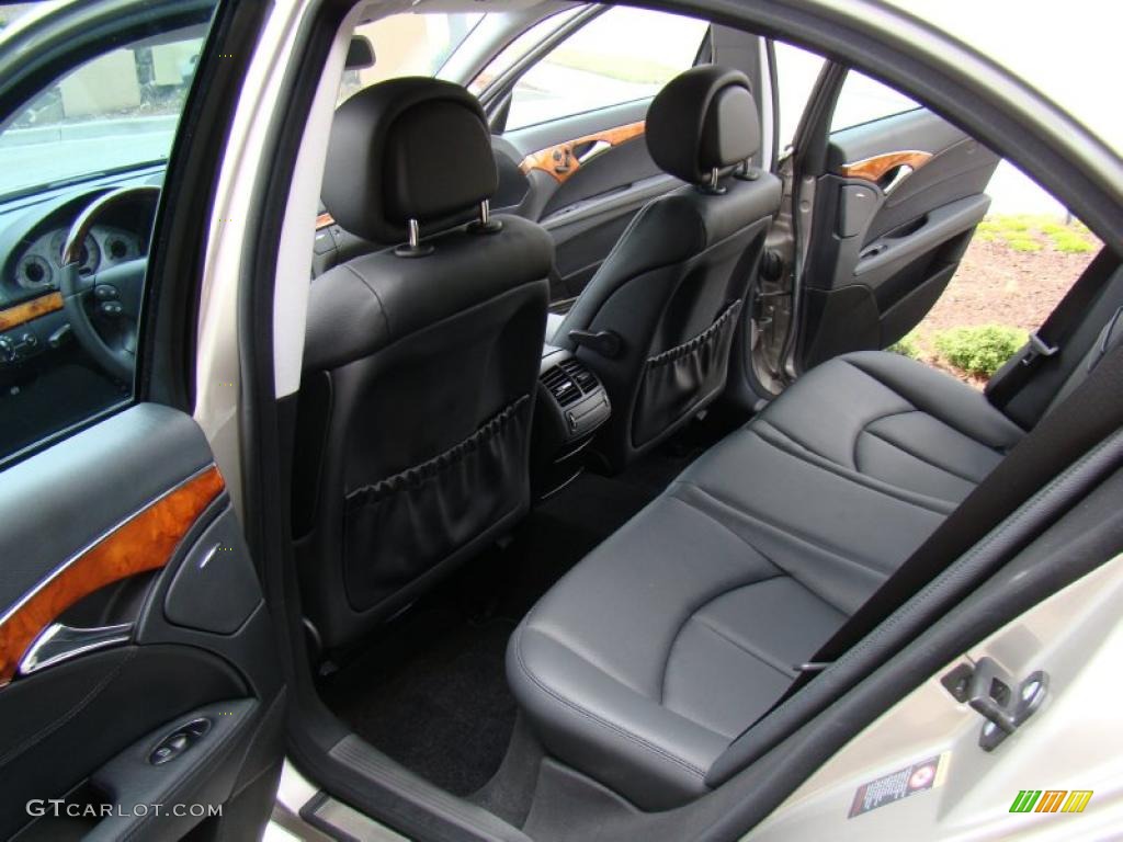 2008 E 350 Sedan - Pewter Metallic / Black photo #12