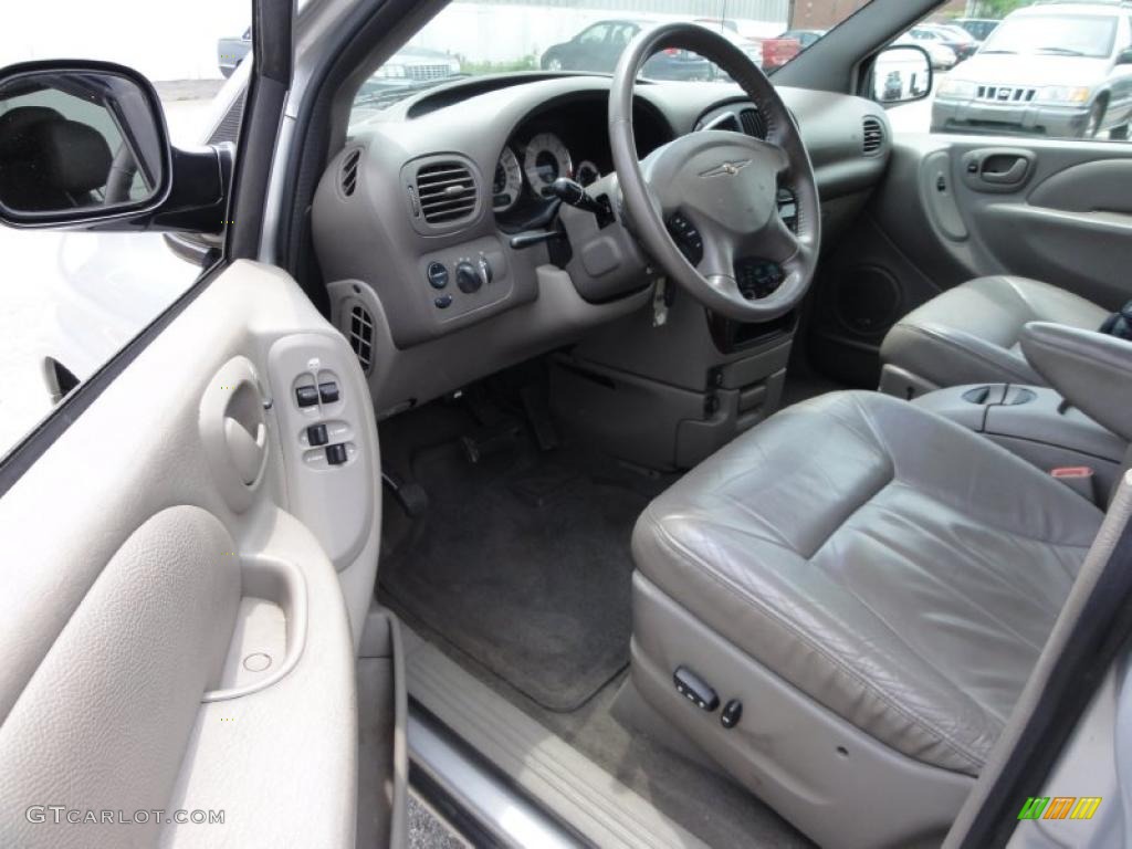 Sandstone Interior 2001 Chrysler Town & Country LXi Photo #49884161