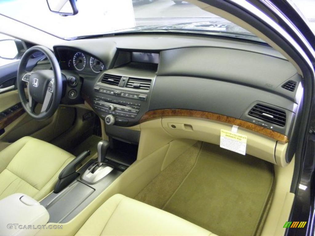 2011 Accord EX-L V6 Sedan - Dark Amber Metallic / Ivory photo #5