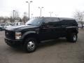 2008 Black Ford F350 Super Duty FX4 SuperCab 4x4  photo #2