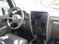 2008 Jeep Wrangler Dark Khaki/Medium Khaki Interior Dashboard Photo