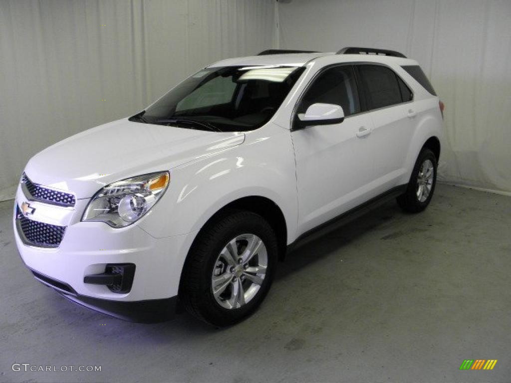 2011 Equinox LT AWD - Summit White / Jet Black photo #3