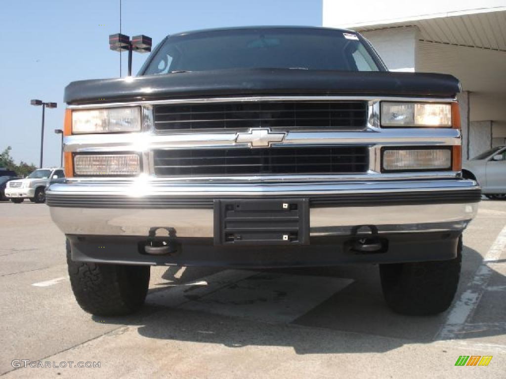 1997 C/K K1500 Extended Cab 4x4 - Emerald Green Metallic / Medium Dark Pewter photo #8