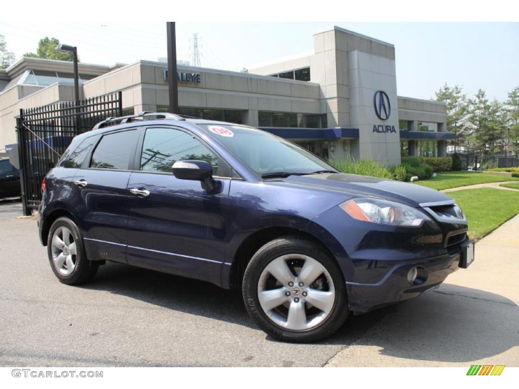 2008 RDX Technology - Royal Blue Pearl / Taupe photo #1