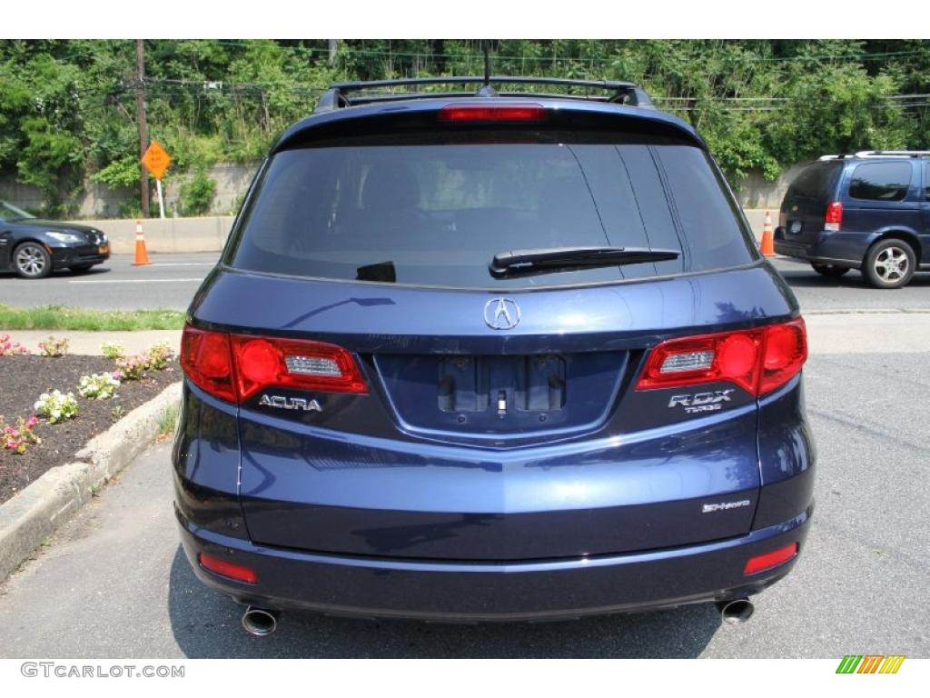 2008 RDX Technology - Royal Blue Pearl / Taupe photo #5
