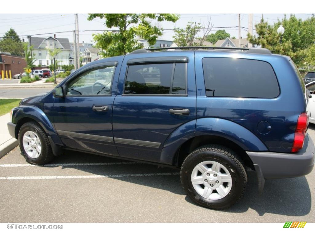 2005 Durango ST 4x4 - Patriot Blue Pearl / Medium Slate Gray photo #6