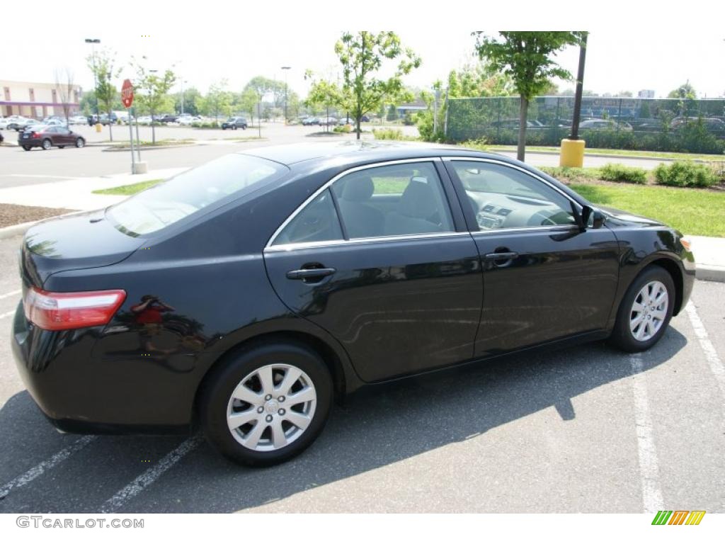 2007 Camry XLE - Black / Ash photo #4