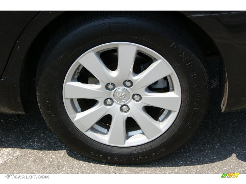 2007 Camry XLE - Black / Ash photo #7