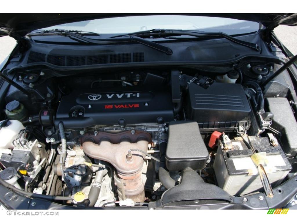 2007 Camry XLE - Black / Ash photo #22