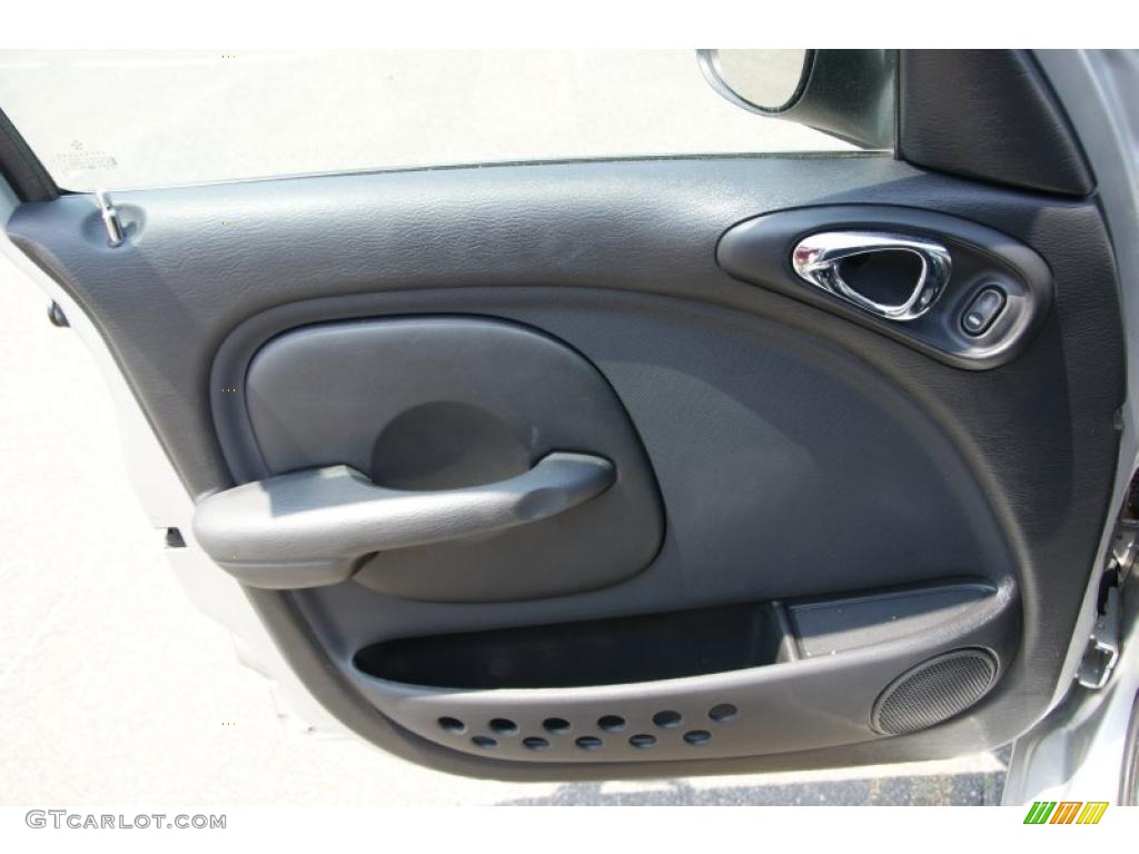 2005 Chrysler PT Cruiser GT Dark Slate Gray Door Panel Photo #49888418