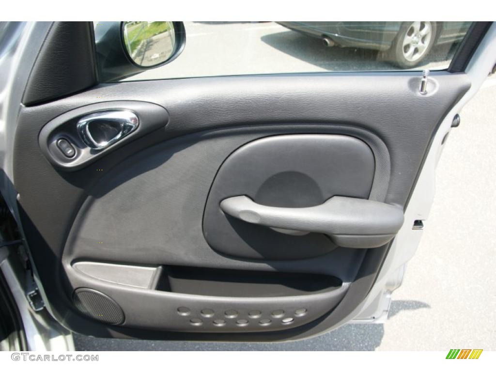 2005 Chrysler PT Cruiser GT Dark Slate Gray Door Panel Photo #49888514