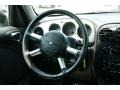 Dark Slate Gray 2005 Chrysler PT Cruiser GT Steering Wheel