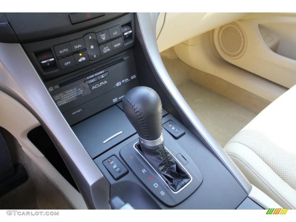 2009 TSX Sedan - Crystal Black Pearl / Parchment photo #17