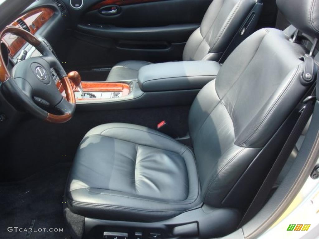 Black Interior 2008 Lexus SC 430 Convertible Photo #49888775