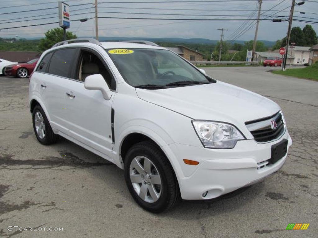 Polar White 2008 Saturn VUE XR AWD Exterior Photo #49890200