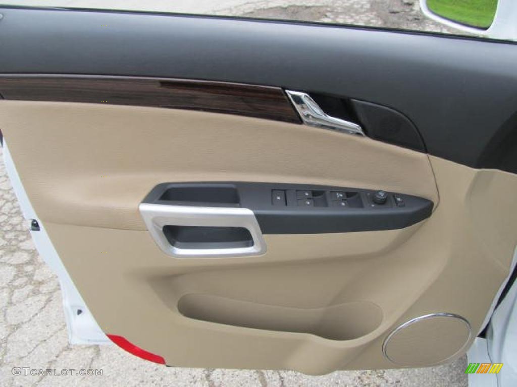 2008 Saturn VUE XR AWD Tan Door Panel Photo #49890296