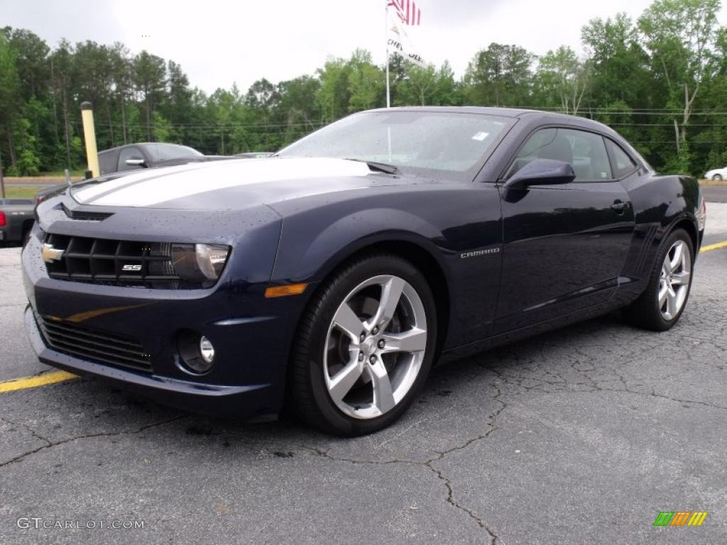 Imperial Blue Metallic 2010 Chevrolet Camaro SS Coupe Exterior Photo #49891034