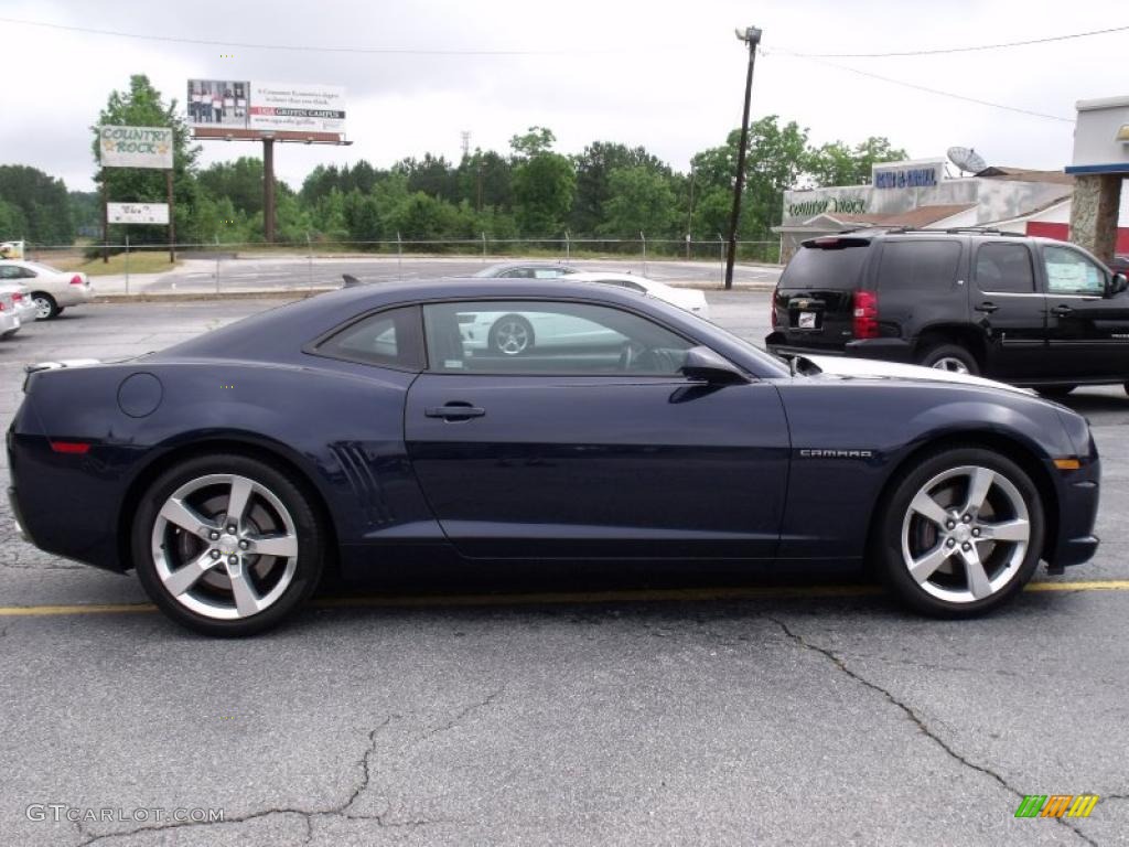 Imperial Blue Metallic 2010 Chevrolet Camaro SS Coupe Exterior Photo #49891112