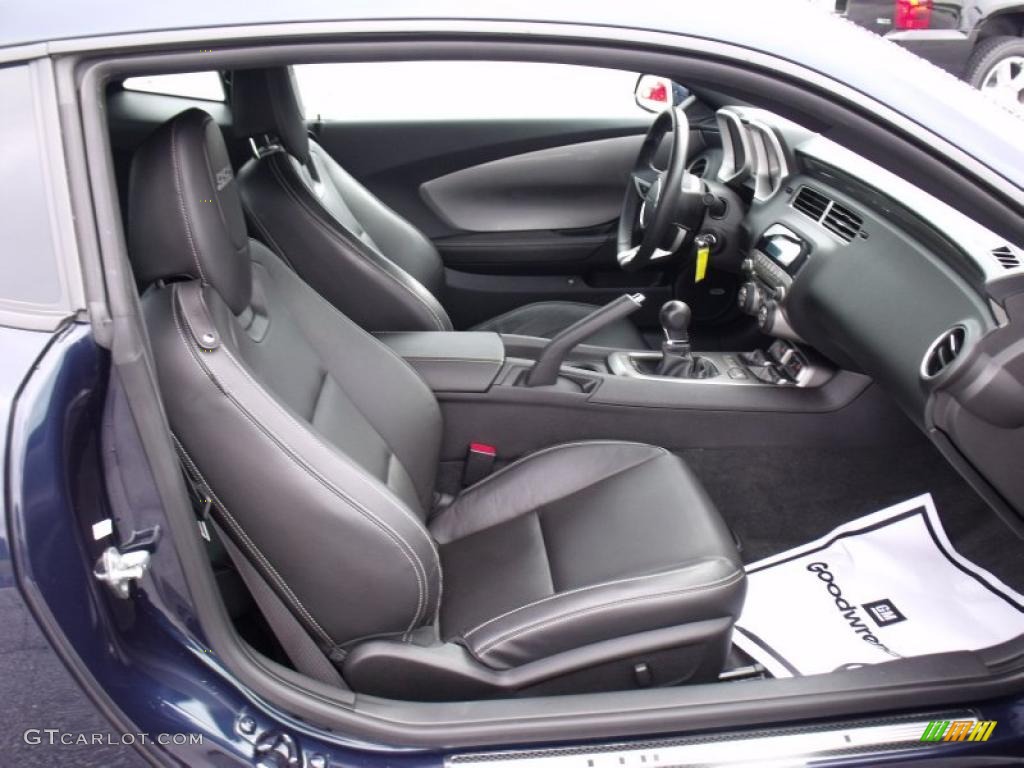 Black Interior 2010 Chevrolet Camaro SS Coupe Photo #49891196