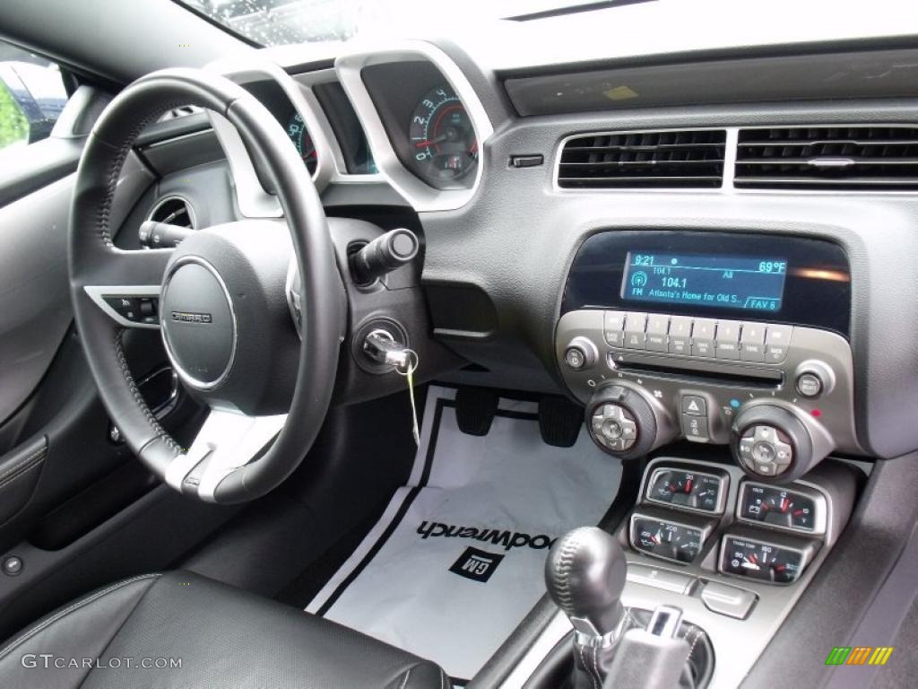 2010 Chevrolet Camaro SS Coupe Black Dashboard Photo #49891214