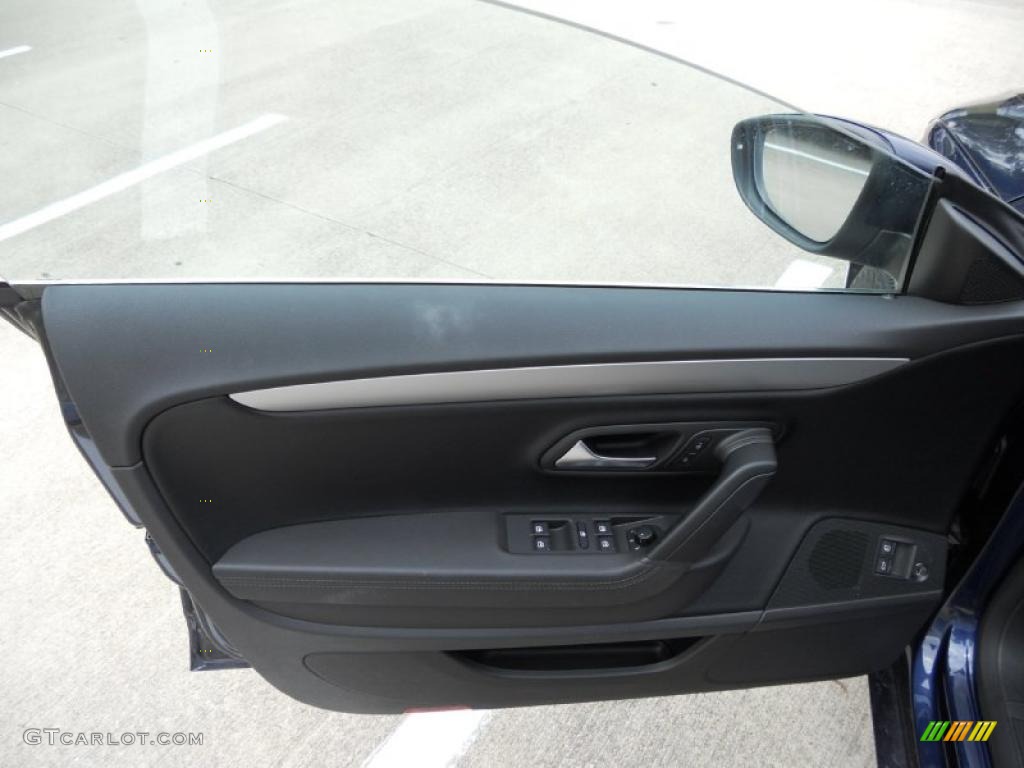 2012 Volkswagen CC Sport Black Door Panel Photo #49891517