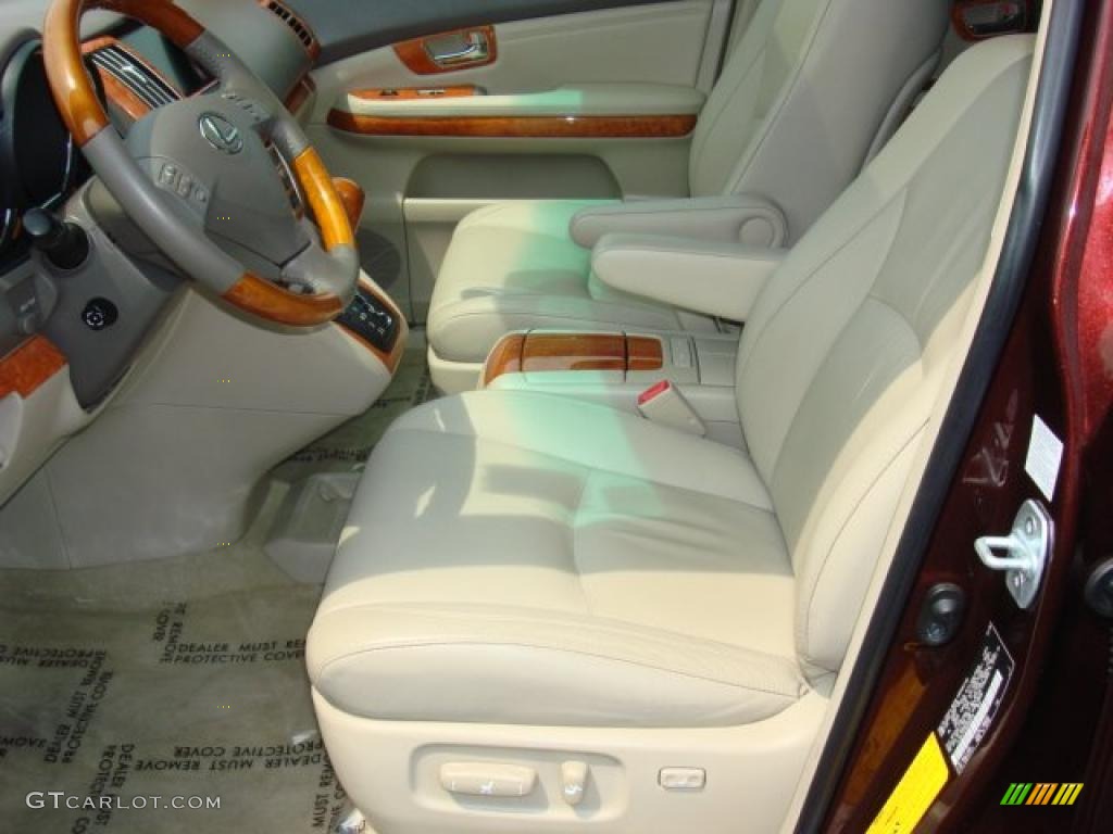 Parchment Interior 2009 Lexus RX 350 AWD Photo #49891715