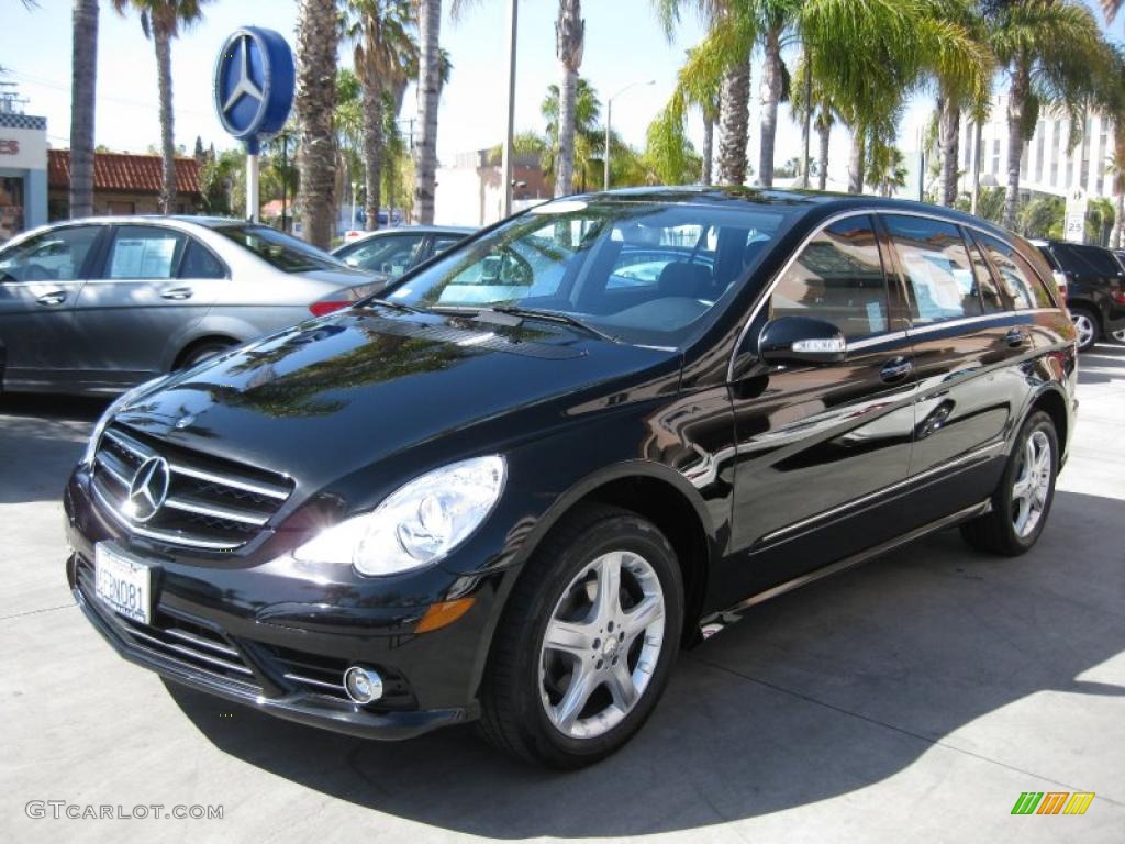 Black 2009 Mercedes-Benz R 350 4Matic Exterior Photo #49892243