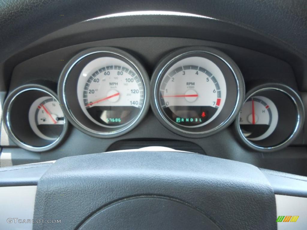 2008 Magnum  - Steel Blue Metallic / Dark Slate Gray/Light Slate Gray photo #25