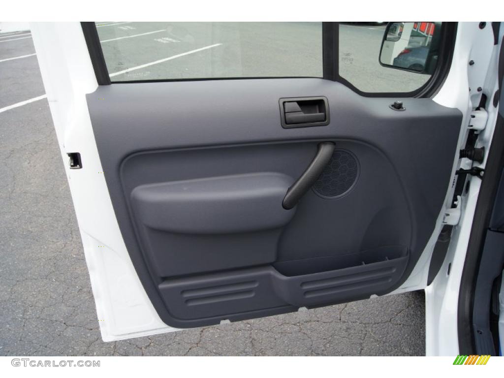 2011 Ford Transit Connect XLT Premium Passenger Wagon Dark Grey Door Panel Photo #49893026