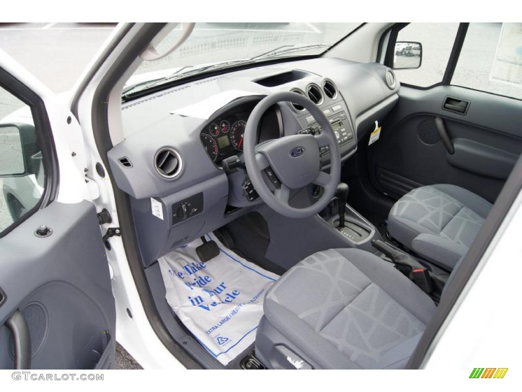 Dark Grey Interior 2011 Ford Transit Connect XLT Premium Passenger Wagon Photo #49893038