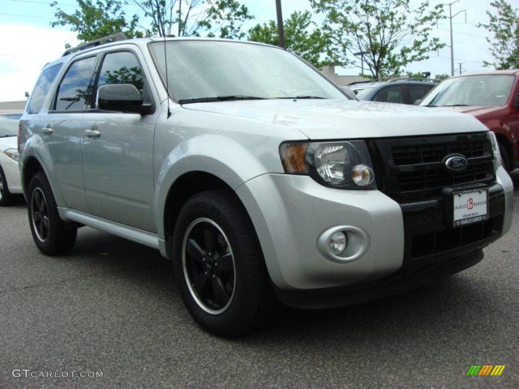 2010 Escape XLT Sport Package - Ingot Silver Metallic / Charcoal Black photo #1