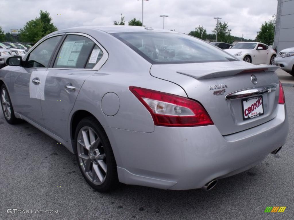 Brilliant Silver 2011 Nissan Maxima 3.5 SV Sport Exterior Photo #49893866