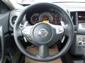 Charcoal 2011 Nissan Maxima 3.5 SV Sport Steering Wheel