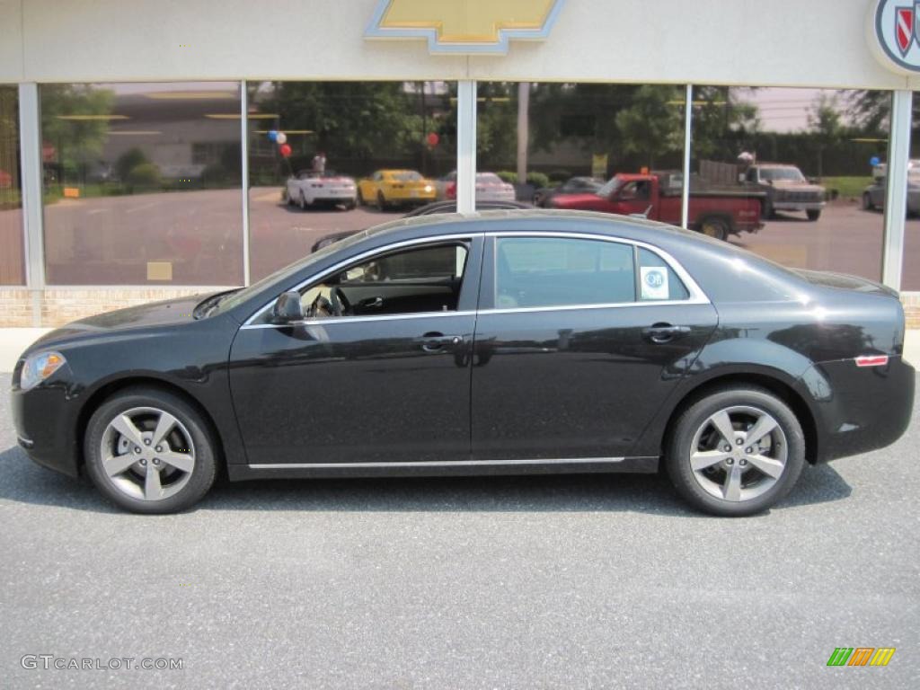 2011 Malibu LT - Black Granite Metallic / Cocoa/Cashmere photo #1