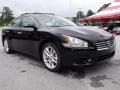 2011 Super Black Nissan Maxima 3.5 SV Sport  photo #7