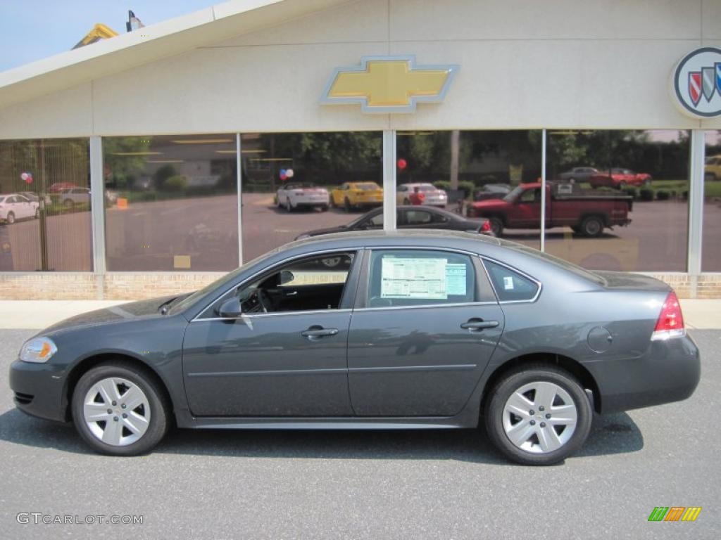 2011 Impala LS - Cyber Gray Metallic / Ebony photo #1