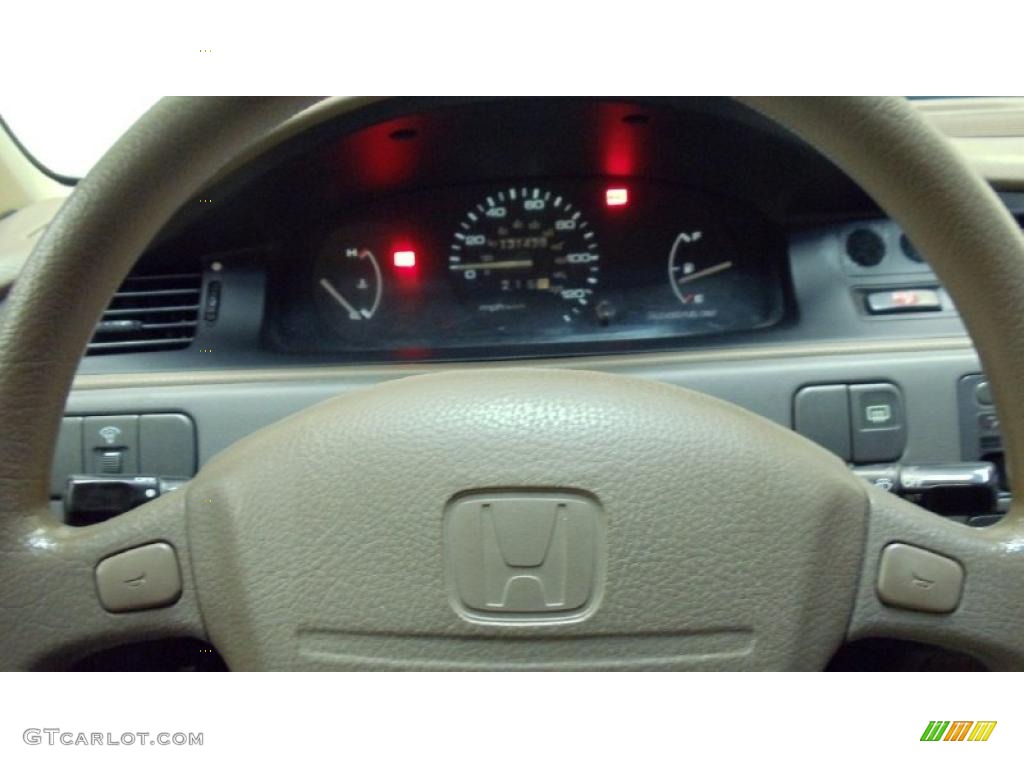 1995 Civic DX Sedan - Frost White / Beige photo #13