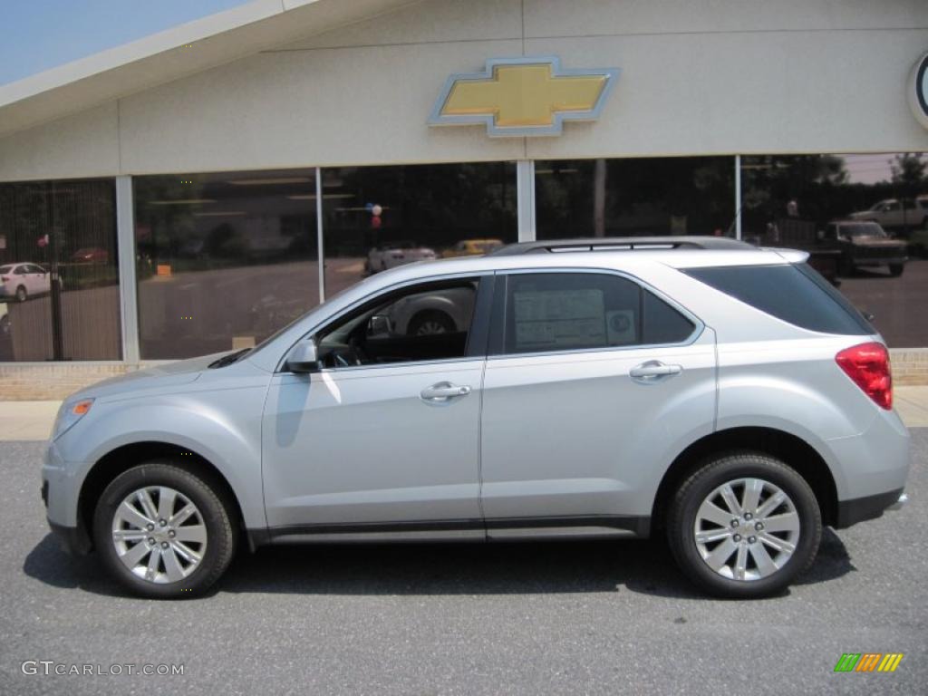 Silver Ice Metallic 2011 Chevrolet Equinox LT AWD Exterior Photo #49894625