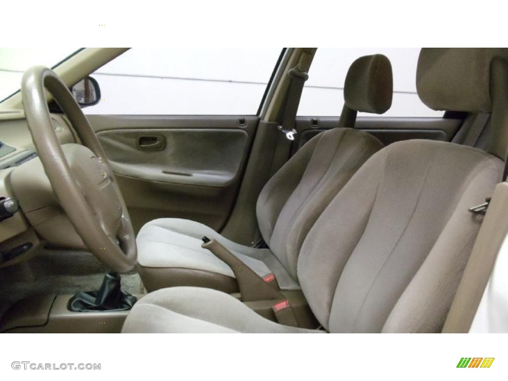 1995 Civic DX Sedan - Frost White / Beige photo #19