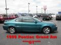 1999 Medium Green Blue Metallic Pontiac Grand Am GT Coupe #49856638