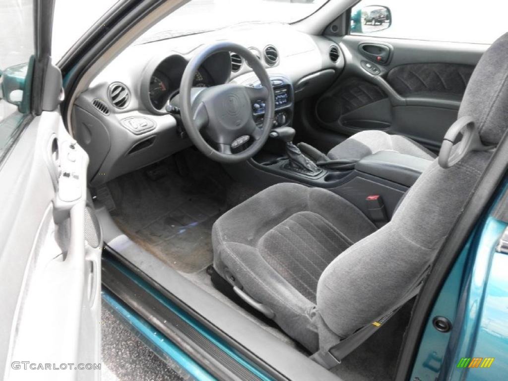Dark Pewter Interior 1999 Pontiac Grand Am Gt Coupe Photo