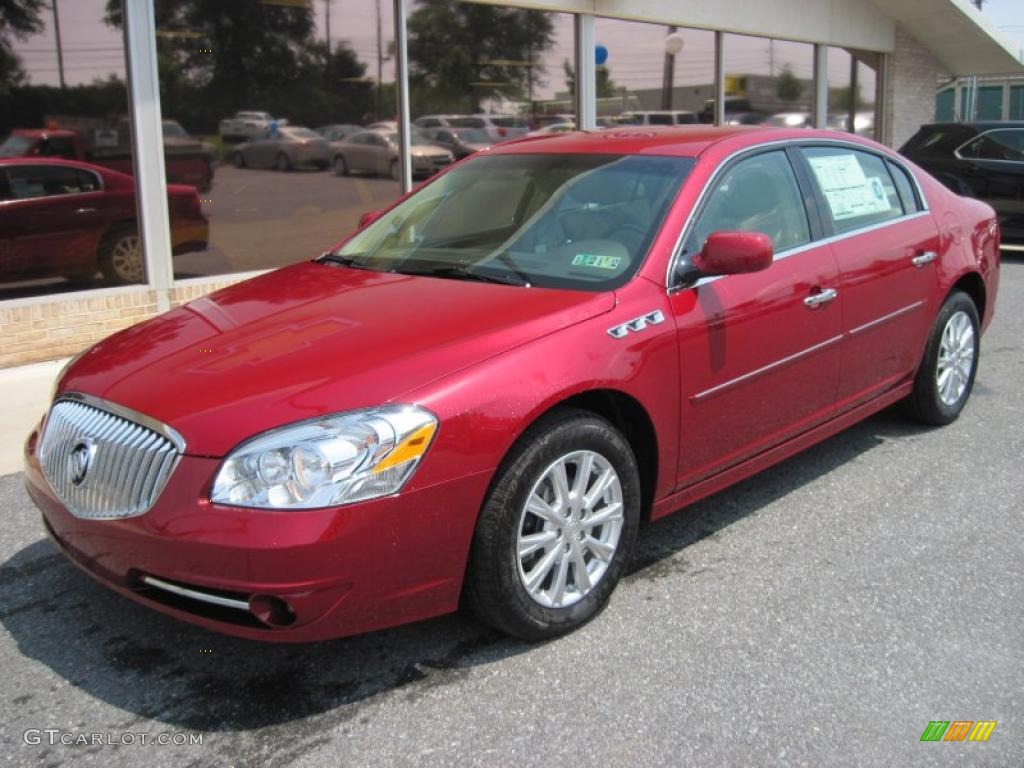 Crystal Red Tintcoat 2011 Buick Lucerne CXL Exterior Photo #49895198