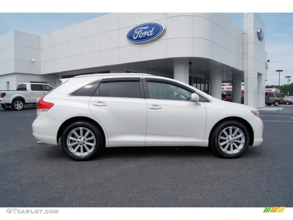 2009 Venza AWD - Blizzard Pearl / Ivory photo #2