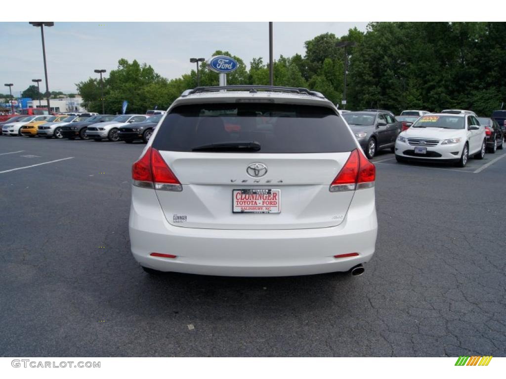 2009 Venza AWD - Blizzard Pearl / Ivory photo #4